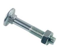 Boulon poêlier LENNIE tête ronde large - Ø8x35 - boite de 100 - BRL0803502B