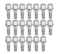 boulon roue Compatible avec 3 Series pour E21 E30 E36 1995-2012 accessoires de voiture en alliage boulon de roue écrou de cosse goujon M12x1,5x26 17mm