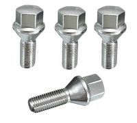 boulon roue Compatible avec 3-Series pour E21 E30 E36 E46 E90 E91 E92 1995-2012 Écrou de roue Boulon Goujon de roue Alliage M12x1,5 mm(4PCS)