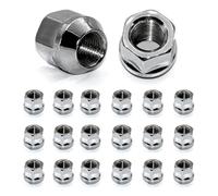 boulon roue Compatible Avec Ford Pour Mustang Pour Ranger Pour Explorer 1991-2020 Écrous Roue Ouverts Siège Conique Hexagone 3 À 4 Pouces 19 Mm Chromés