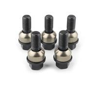 boulon roue Compatible Avec VW Pour Touareg Vis À Roue Pneus De Voiture M14x1.5(Black)