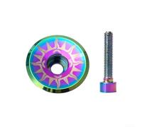 Boulon supérieur de tige de vélo en aluminium 6061 compatible avec tube de direction non fileté de 3,8 cm pour vélos de banlieue et de route (B)