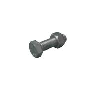 Boulon tête hexagonale - zingué - 8.8 - filetage total - 12x35 - B100 STAFA