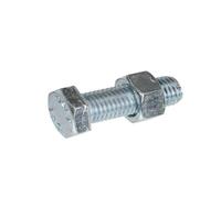 Boulon tête hexagonale - zingué - 8.8 - filetage total - EF - 16x90 - B25 STAFA