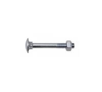 Boulon Tête ronde collet caré - AZ 4.8 - Ø12 x 150 mm - Boite de 25 - 50112150