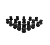 boulon verrouillage moyeu Compatible Avec 911 928 968 Écrous De Roue Noirs Écrous De Roue À Rotule Écrous De Roue À Rayon M14x1,5 99918200336 20 Pièces