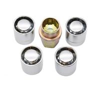 boulon verrouillage moyeu Compatible avec Acura US M12x1,5 les écrous roue écrous blocage en acier 5 pièces douilles pneu accessoires automobiles fixations en alliage