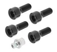 boulon verrouillage moyeu Compatible Avec BMW E65 E66 745 E83 Série 7 X3 00-10 5 pièces M14x1,5 mm Ensemble verrouillage roue voiture Écrous roue Boulons Goujons roue Boulons Verrous OE 36136786426