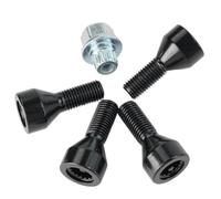 boulon verrouillage moyeu Compatible Avec Mini Pour Coupe Pour R58 2011-2015 Boulons De Verrouillage De Roue M14x 1,25 M12x1,5 Écrous De Roue En Acier 36136776076 5 Pièces(M12x1.5)