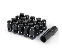 Boulon Vis Écrou Compatible Avec Infiniti Q50 Q60 Q70 Q70L QX50 QX60 QX70 Écrou Roue À Extrémité Fermée En Fer Heptagonal Rayons Roue Écrous Verrouillage Longueur 32 Mm M12 X 1,5 (20 Pièces)(4)