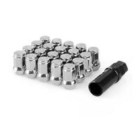 Boulon Vis Écrou Compatible Avec Suzuki Pour Alto K10 2010-2019 20 Pièces Rayons Roue Heptagonaux Écrous Verrouillage Longueur 32MM Écrou Roue À Extrémité Fermée M12*1.25 M12*1.5(4,M12*1.25)