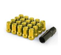 Boulon Vis Écrou Compatible Avec Suzuki Pour Alto K10 2010-2019 20 Pièces Rayons Roue Heptagonaux Écrous Verrouillage Longueur 32MM Écrou Roue À Extrémité Fermée M12*1.25 M12*1.5(6,M12*1.25)