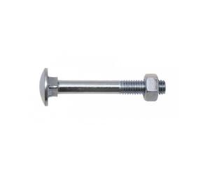 Boulon VISWOOD Tête ronde collet caré - AZ 4.8 - 501