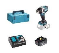 Boulonneuse 1/2" 18V 700 Nm DTW700ZJ + 1 batterie BL1860B 18V 6 Ah + chargeur rapide DC18RC MAKITA