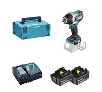 Boulonneuse 1/2" 18V 700 Nm DTW700ZJ + 2 batteries BL1850B 18V 5 Ah + 1 chargeur rapide DC18RC MAKITA