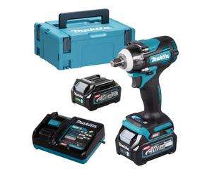 Boulonneuse 1/2’’ 40V max Li-Ion 350 Nm XGT MAKITA TW004GD201 2 x 2,5Ah + chargeur en coffret Mak-Pac