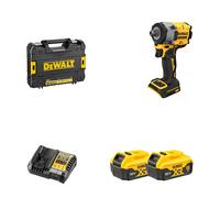 Boulonneuse 18V 1/2" DCF922NT-XJ + 2 batteries 18V 5 Ah + 1 chargeur DCB1104-QW DEWALT