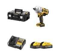 Boulonneuse 18V 1/2" DCF961NT-XJ + 2 batteries 18V 5 Ah POWERSTACK + 1 chargeur DCB1104-QW DEWALT