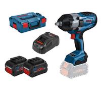 Boulonneuse 18V GDS 18V-1000 Professional + 2 batteries Procore 8 Ah + chargeur + L-Boxx 136 - BOSCH - 06019J8302