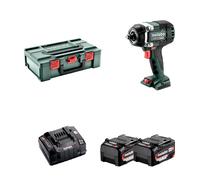 Boulonneuse 18V SSW 18 LTX 800 BL + 2 batteries 18V 5,2 Ah + 1 chargeur ASC 145 METABO