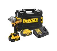 Boulonneuse à chocs 1/2' compacte XR 18V 5.0Ah li-ion brushless DEWALT Jonc de sécurité - DCF891P2T