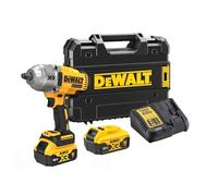 Boulonneuse à chocs ½” 1396 Nm 18V DEWALT DCF900P2T-QW avec coffret et 2 batteries 5,0 Ah