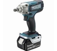Boulonneuse à chocs 18 V Li-Ion 3 Ah 190 Nm MAKITA - 2 batteries, chargeur, coffret - DTW190RFE