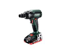 Boulonneuse à chocs 18 V LiHD 2x 4.0 Ah 400 Nm carré mâle 1/2 SSW 18 LTX 400 BL Metabo