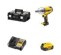 Boulonneuse à chocs 18V 1/2" DCF899NT-XJ + 1 batterie 18V 5 Ah + 1 chargeur DCB1104-QW DEWALT