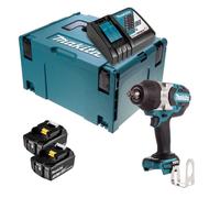 Boulonneuse à chocs 18v 1000Nm (2x3,0 Ah)+ Makpac Makita DTW1002RFJ