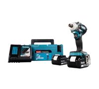 Boulonneuse à chocs 18V 330Nm (2x5.0Ah) + chargeur en Makpac - MAKITA DTW301RTJ