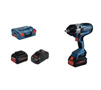 Boulonneuse 18V GDS 18V-1000 Professional + 2 batteries Procore 8 Ah + chargeur + L-Boxx 136 - BOSCH - 06019J8302