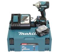 Makita Clé à chocs sans fil Makita 18V / 5,0 Ah, 2 batteries + chargeur en MAKPAC Quantité:1