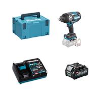 Boulonneuse à chocs 3/4" 40V 1800 Nm TW001GZ01 + 1 batterie 40V 2,5 Ah + chargeur rapide DC40RA MAKITA