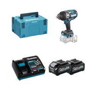 Boulonneuse à chocs 3/4" 40V 1800 Nm TW001GZ01 + 2 batteries 40V 4 Ah + chargeur rapide DC40RA MAKITA