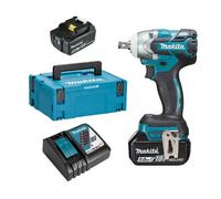 Boulonneuse à chocs 330Nm Brushless 2x5Ah 18V LXT ® MAKITA DTW301RTJ en MAKPAC
