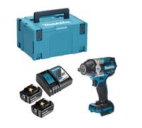 Boulonneuse à chocs 700Nm 1/2 (2x5.0Ah) en Makpac - MAKITA DTW701RTJ