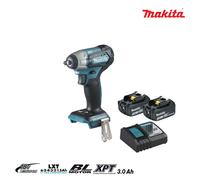 Boulonneuse à chocs brushless MAKITA 18V - 2 batteries BL1830B 3.0Ah - 1 chargeur rapide DC18RC DTW181RFJ