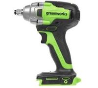 Greenworks GD24IW400 Clé à Chocs Sans Fil avec Moteur Sans Balais, Visseuse à Choc, 0-2800rpm, 0-4000ipm, Couple 400Nm, Coupleur 1/2" (1,27cm) SANS Batterie 24V Ni Chargeur, Garantie 3 Ans