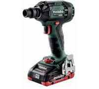 Metabo SSW 18 LTX 300 BL (602395800) VISSEUSES ú CHOC SANS FIL 18 V 300 Nm 2 batteries 4 AH LIHD CHARGEUR ASC 55 COFFRET