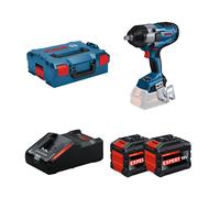 Boulonneuse GDS 18V-1000 + 2 Batteries EXPERT 15 Ah + 1 Chargeur EXAL18V-160 BOSCH