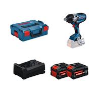 Boulonneuse GDS 18V-1050 H + 2 Batteries EXPERT 5,5 Ah + 1 Chargeur GAL 12V/18V-80 BOSCH