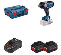 Boulonneuse GDS 18V-1600 HC - BOSCH - avec 2 batteries 18V 8 Ah - chargeur rapide - L-BOXX - 06019M1002 G