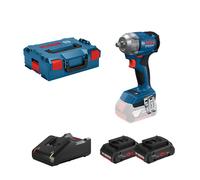 Boulonneuse GDS 18V-350 + 2 batteries ProCore 18V 4 Ah + Chargeur GAL 18V-40 BOSCH