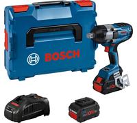 Boulonneuse sans-fil GDS 18V-1050 H (machine complète) avec 2 batteries 5,5 Ah en coffret L-BOXX - BOSCH - 06019J8503