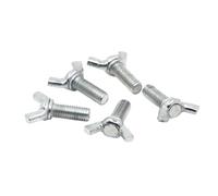 Boulons à ailes, vis papillon en acier galvanisé M4 M5 M6 M8 M10 M12, vis à tête d'aile DIN316, 1 à 10 pièces(30mm,M12 1pc)