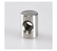 Boulons à baril M4 M5 M6, goupille cylindrique, cheville à trou croisé, marteau, écrou intégré for accessoires de meubles en bois, acier inoxydable 304(M5x10 (20Pcs))