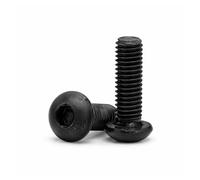 Boulons à douille à tête ronde M7x1.0, attaches filetées métriques