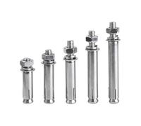 Boulons à expansion, Lot de 5 boulons d'ancrage à expansion hexagonaux en acier inoxydable 304 A2, M6, M8, M10-M20, for béton(1pcs,M20x250)