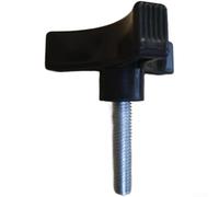 Boulons à goujons à triple tube M8 x 20 mm M8 x 30 mm pour tondeuse à gazon zéro braquage, fixation noire haute résistance pour un assemblage sécurisé et un entretien facile